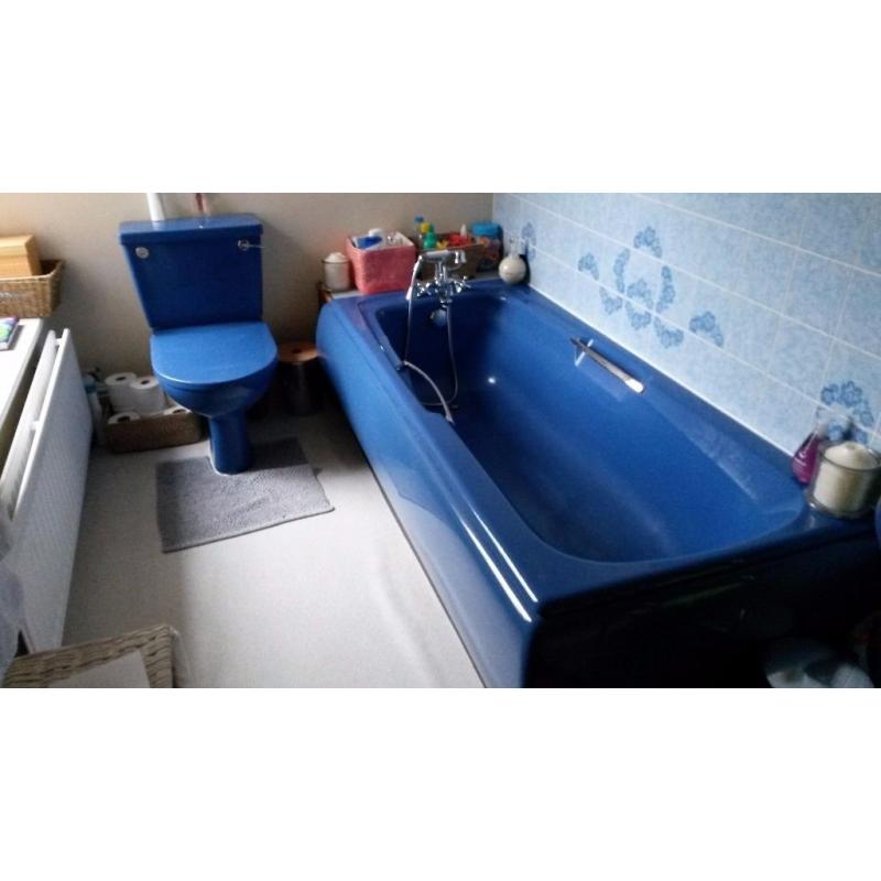 Ideal Standard Sorrento Blue bathroom suite