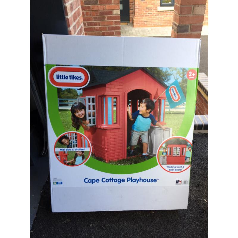 Brand New Little Tikes Cape Cottage Playhouse