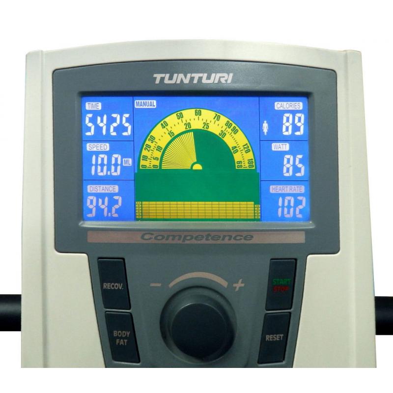 TunTuri E30L Professional Exercise bike Cycle Color display Smooth control Elect Magnetic Resistance