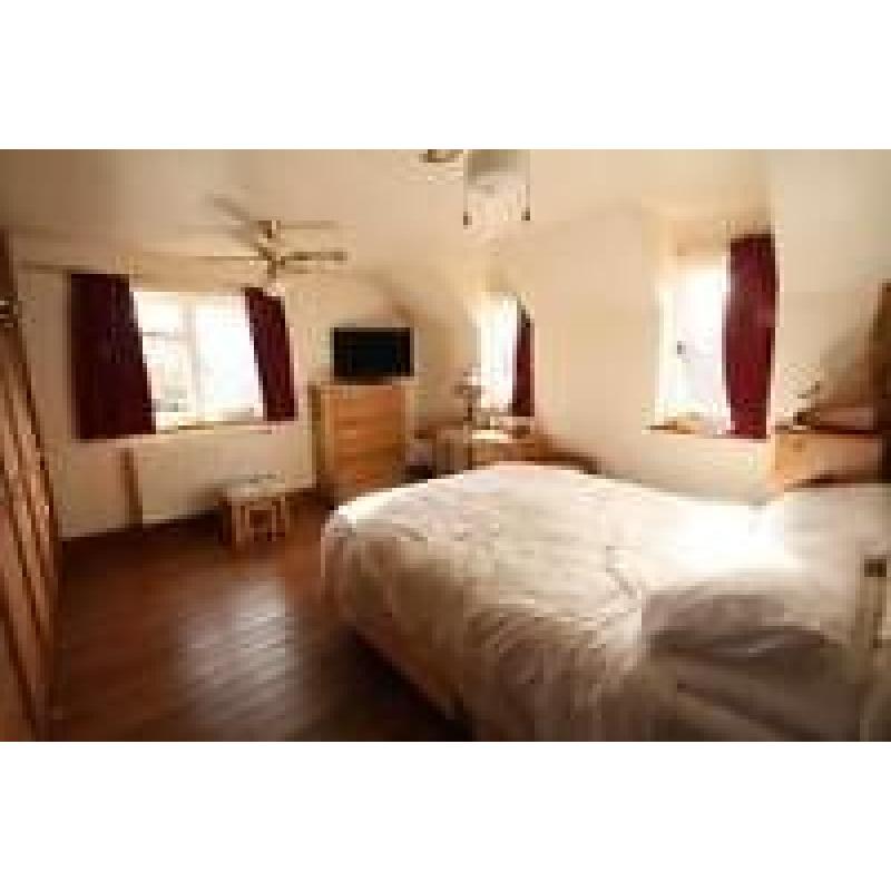Huge double ensuite in large house share - full sky package, superfast broadband, cleaner, parking