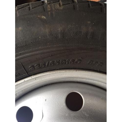 Renault master spare wheel from 2005 van