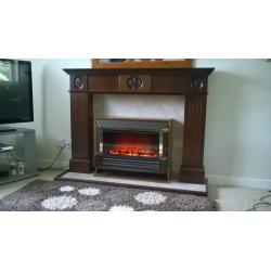 electric fire and surround