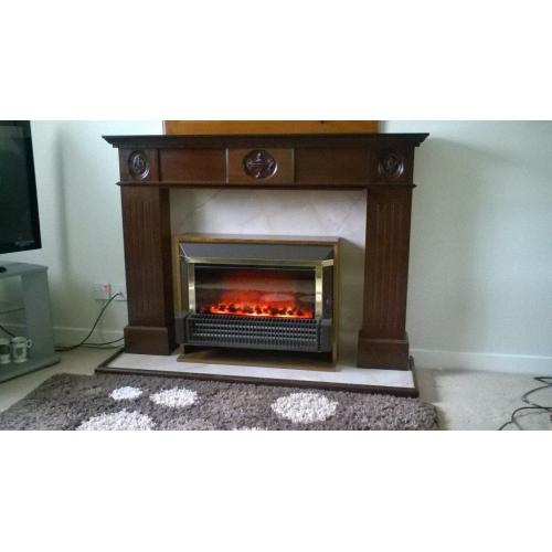 electric fire and surround