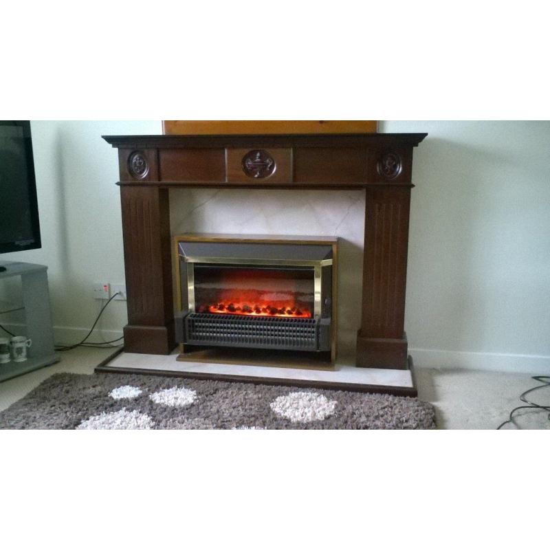 electric fire and surround