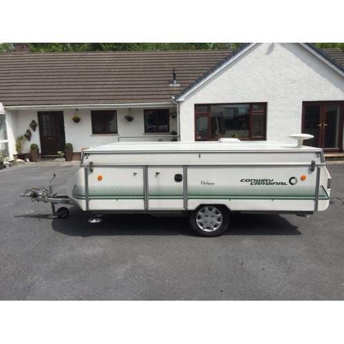 Conway cardinal clubman trailer tent