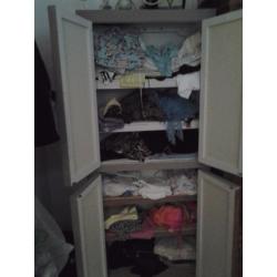 Vintage linen chest
