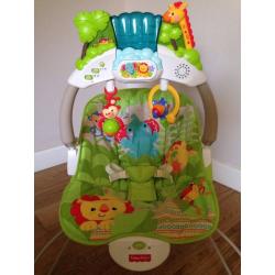 Fisher-Price Rainforest Friends Deluxe Bouncer