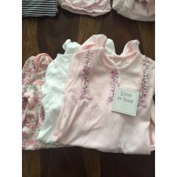 52 piece baby girl clothes bundle (age 3-6 months)