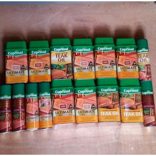 Wood treatment teak oil and superior furniture oil