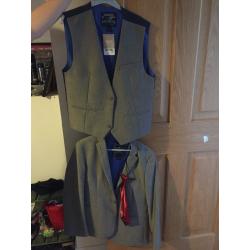 Suit jacket and waistcoat and shirts