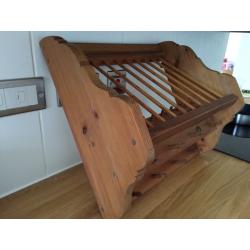 Traditional pine plate rack. Perfect condition