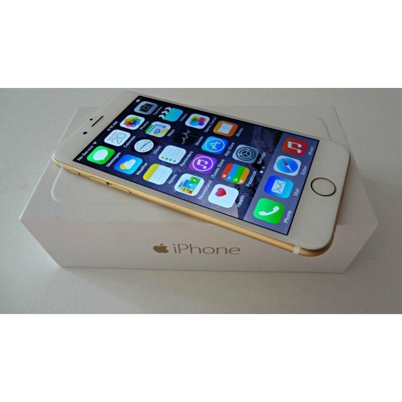 White and gold iPhone 6 16GB