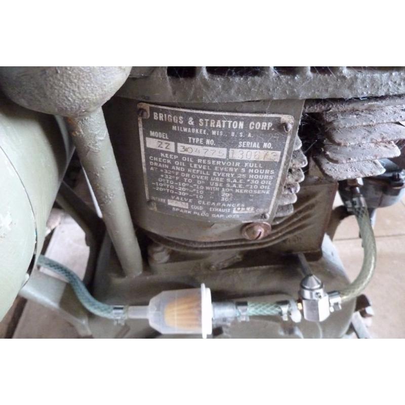 1938 Briggs and Stratton Model ZZ Engine