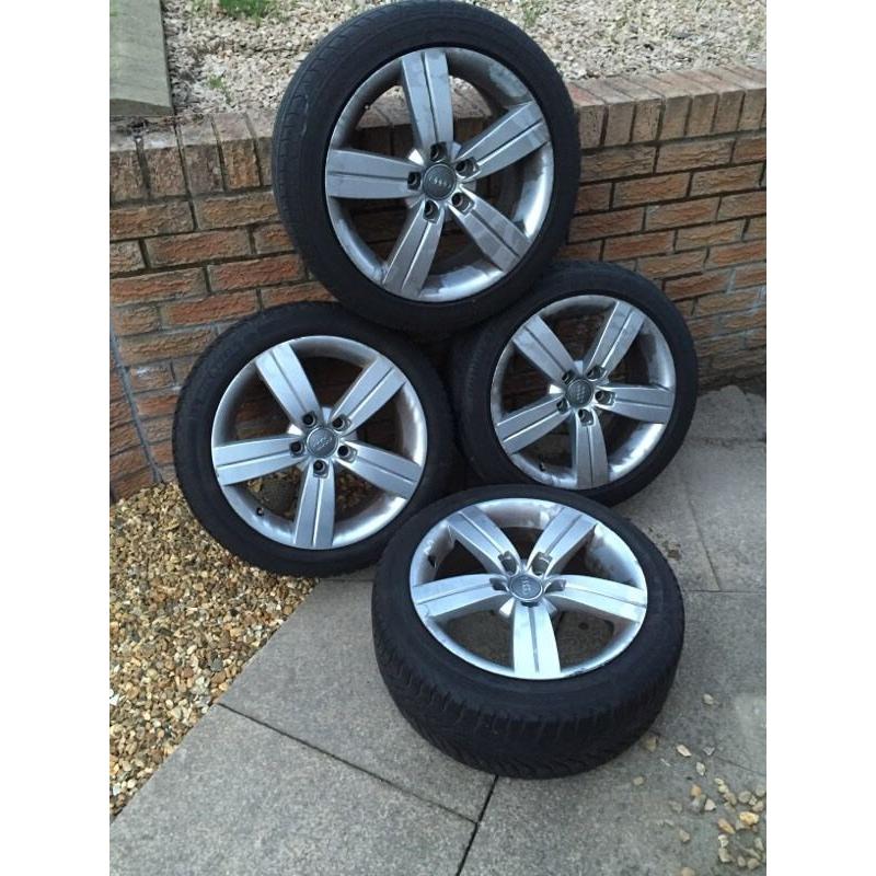 Cheap Genuine Audi TT MK2 Alloys with great Tyres