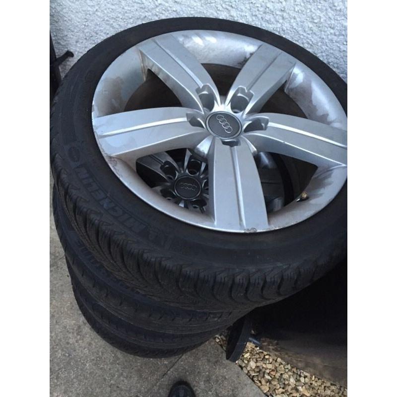 Cheap Genuine Audi TT MK2 Alloys with great Tyres