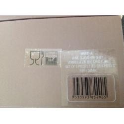 Wine Glasses BNIB By Sia