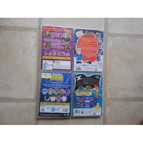 Children's DVD's Bundle of 4 (2)