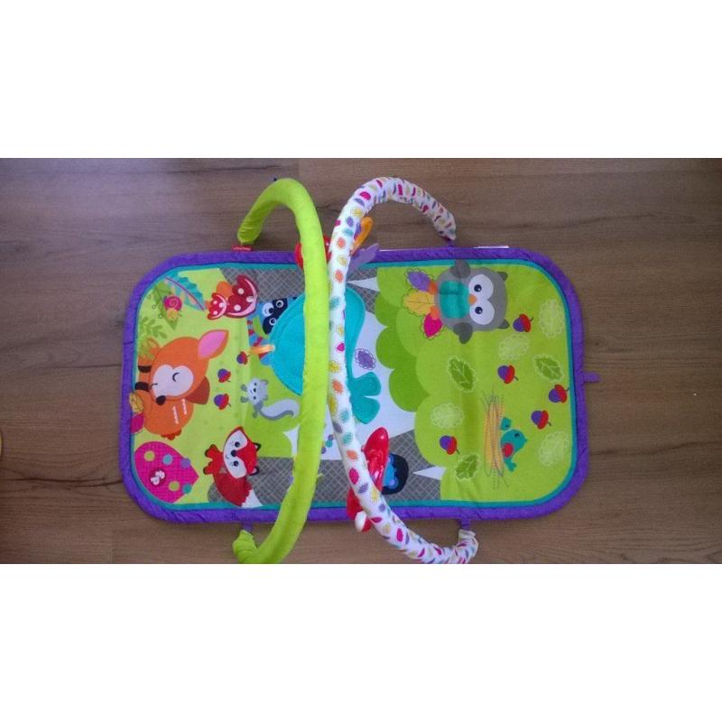Fisher Price Bouncer, Playmat and Cot Kick Board Piano