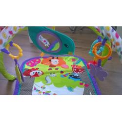 Fisher Price Bouncer, Playmat and Cot Kick Board Piano
