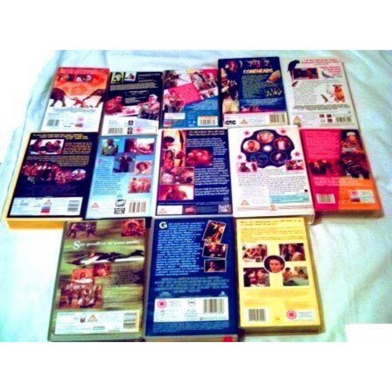 COMEDY VHS BUNDLE - 13 TITLES - FOR SALE