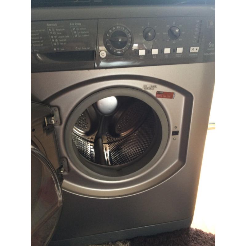 SILVER HOT POINT WASHING MACHINE FOR SALE !!! URGENT !!!