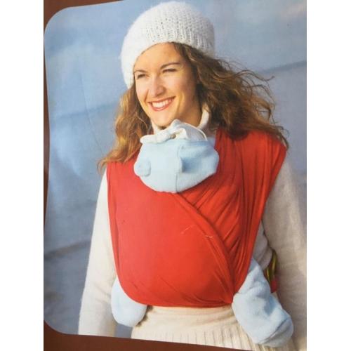 Close baby carrier harness cloth