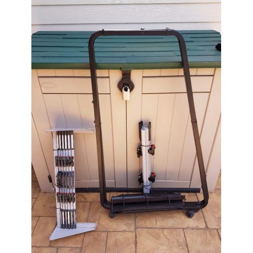 Vistaplan drawing rack wall fixed with 6 plan holders