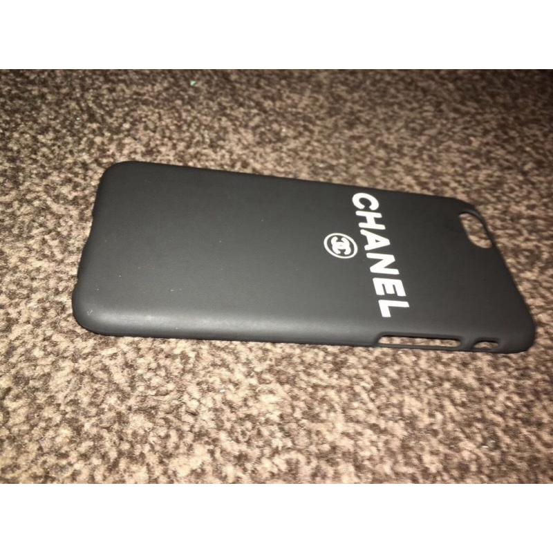 Chanel iPhone 6 / 6s matte black case cover