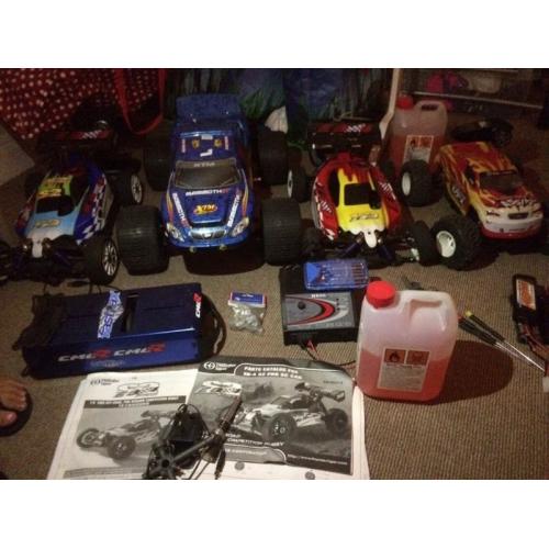 Nitro rc job lot. All running