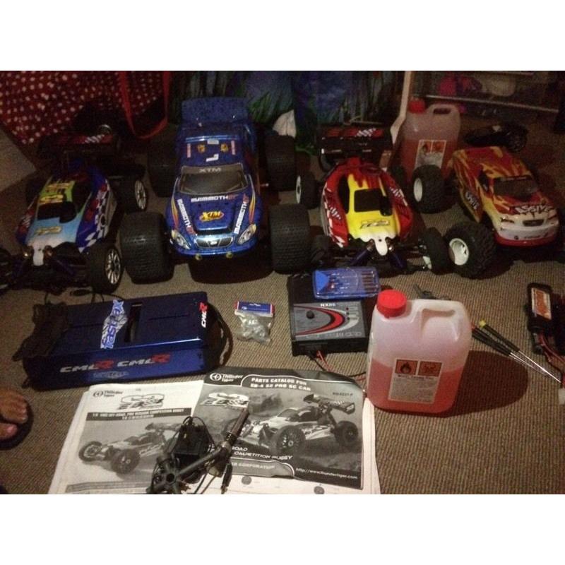 Nitro rc job lot. All running