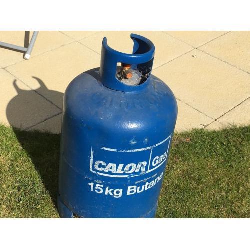 Calor 15 Kg BUTANE gas cylinder with 1/8 content