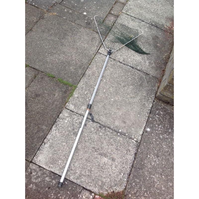 Telescopic salmon trout fish net