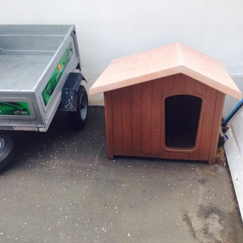 Large dog kennel