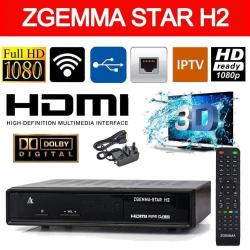 Zgemma Star H2 Twin Tuner( DVBS2) AND ( DVBC ) With 12 Months Warranty & Gift!