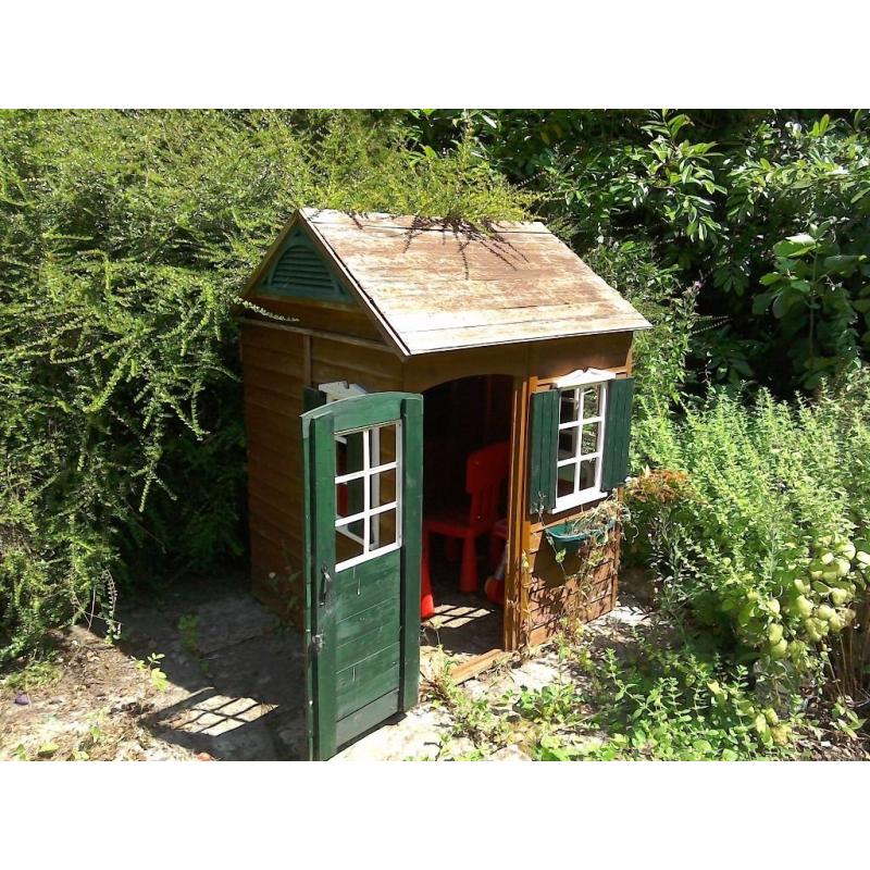 Wendy house for sale. Wooden and good condition