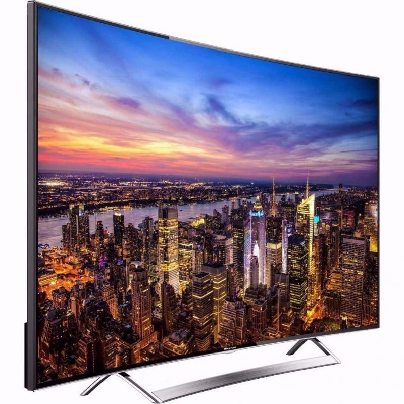 HISENSE 65" CURVED TV HE65SKEC710UCWTS Smart LED 4K Ultra HD Freeview HD TV- BRAND NEW