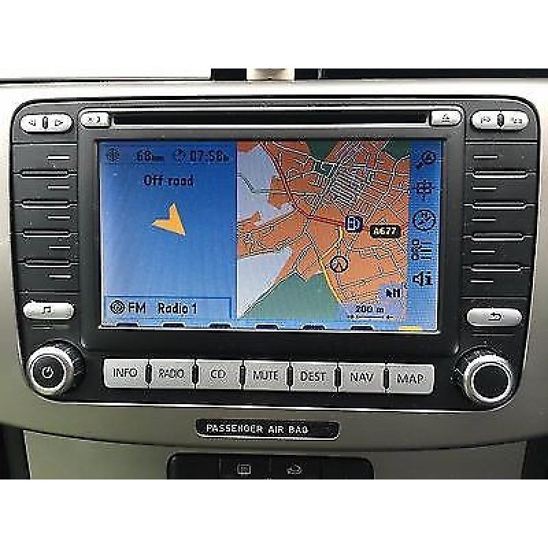 GENUINE VOLKSWAGEN/VW PASSAT/GOLF/TOURAN/CADDY MFD 2 DVD SAT NAV