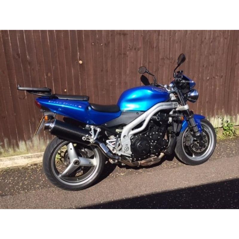 FS: 2002 Triumph Speed Triple 955i