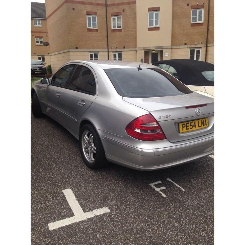 Mercedes e class 54 plate