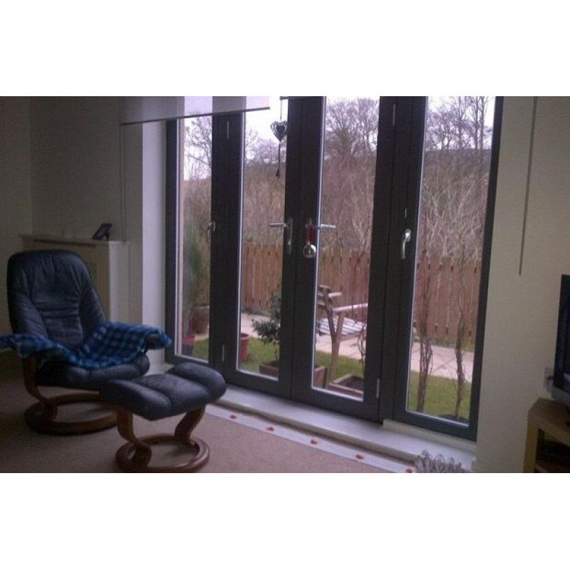 New Build One Bed with Private Garden for Two Bed with Garden