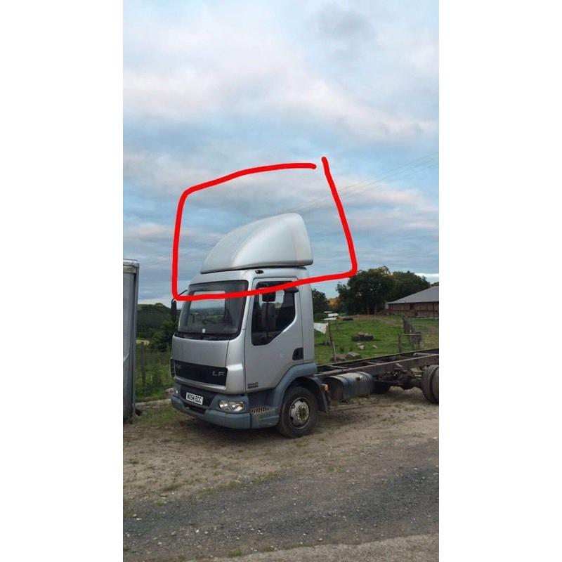 Lf45 daf roof wind kit/ visor cheap