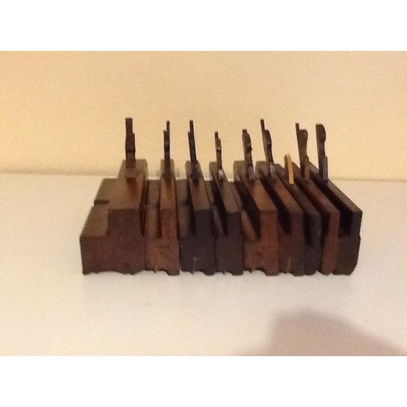 Antique Carpentry Moulding Planes