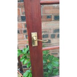 Hardwood 12 Panel Glazed Door
