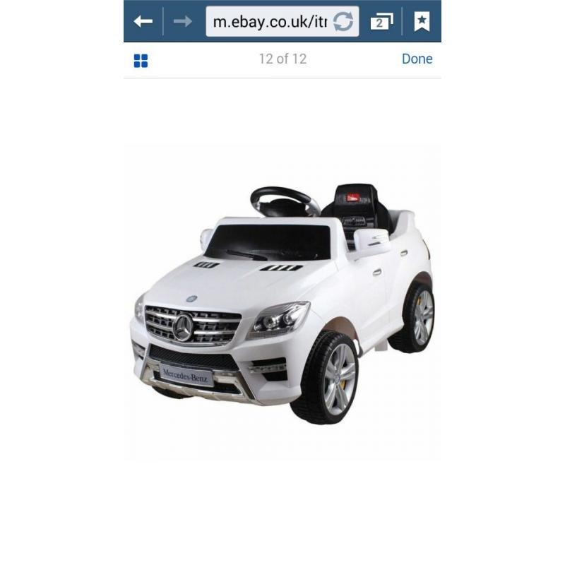 ride on car
