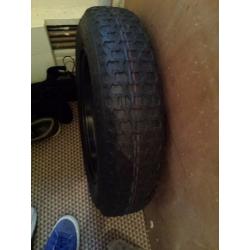 New fiat punto tyre