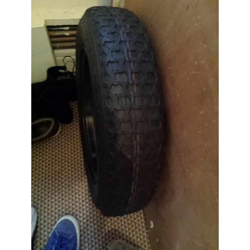 New fiat punto tyre