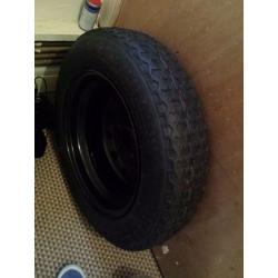 New fiat punto tyre