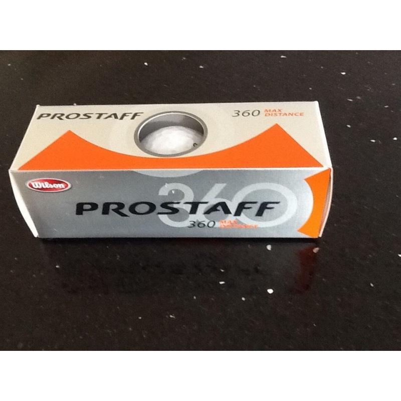 Pro Staff and Top Flite Golf Balls