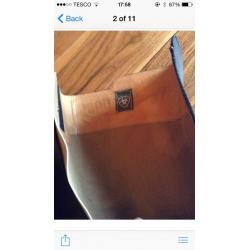 Black ariat riding boots