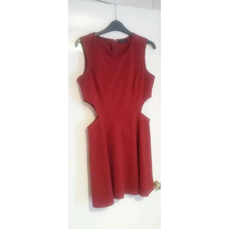 Red dress in excellent condition